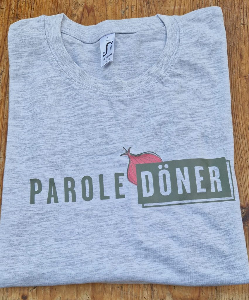 T-shirt GEMÜSE gris PAROLE DÖNER